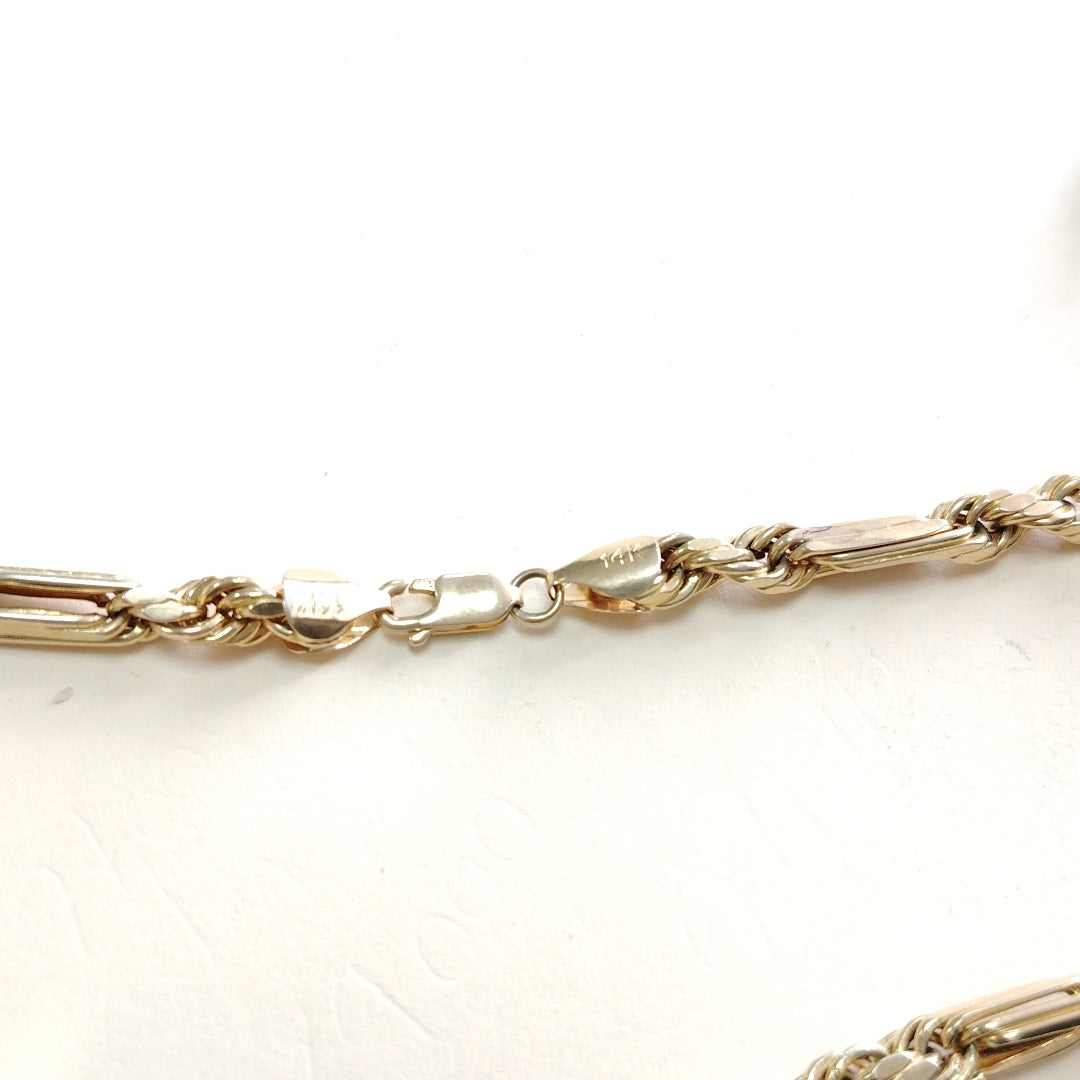 CADENA ORO 14 K 17 GRMS (SEMINUEVO)