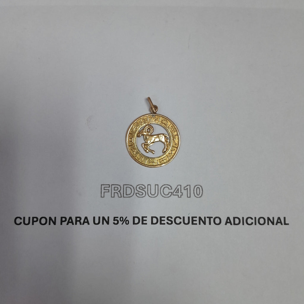 DIJE ORO 18 K 2.5 GRMS (SEMINUEVO)