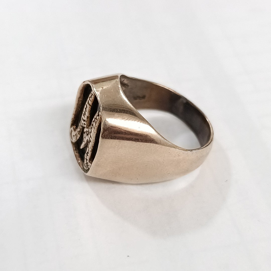 ANILLO ORO 8 K 8.7 GRMS (SEMINUEVO)