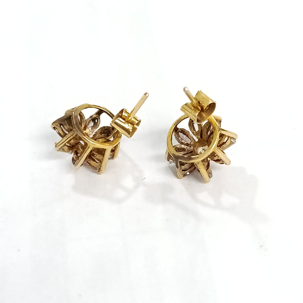 ARETES PAR ORO 14 K 3.7 GRMS (SEMINUEVO)