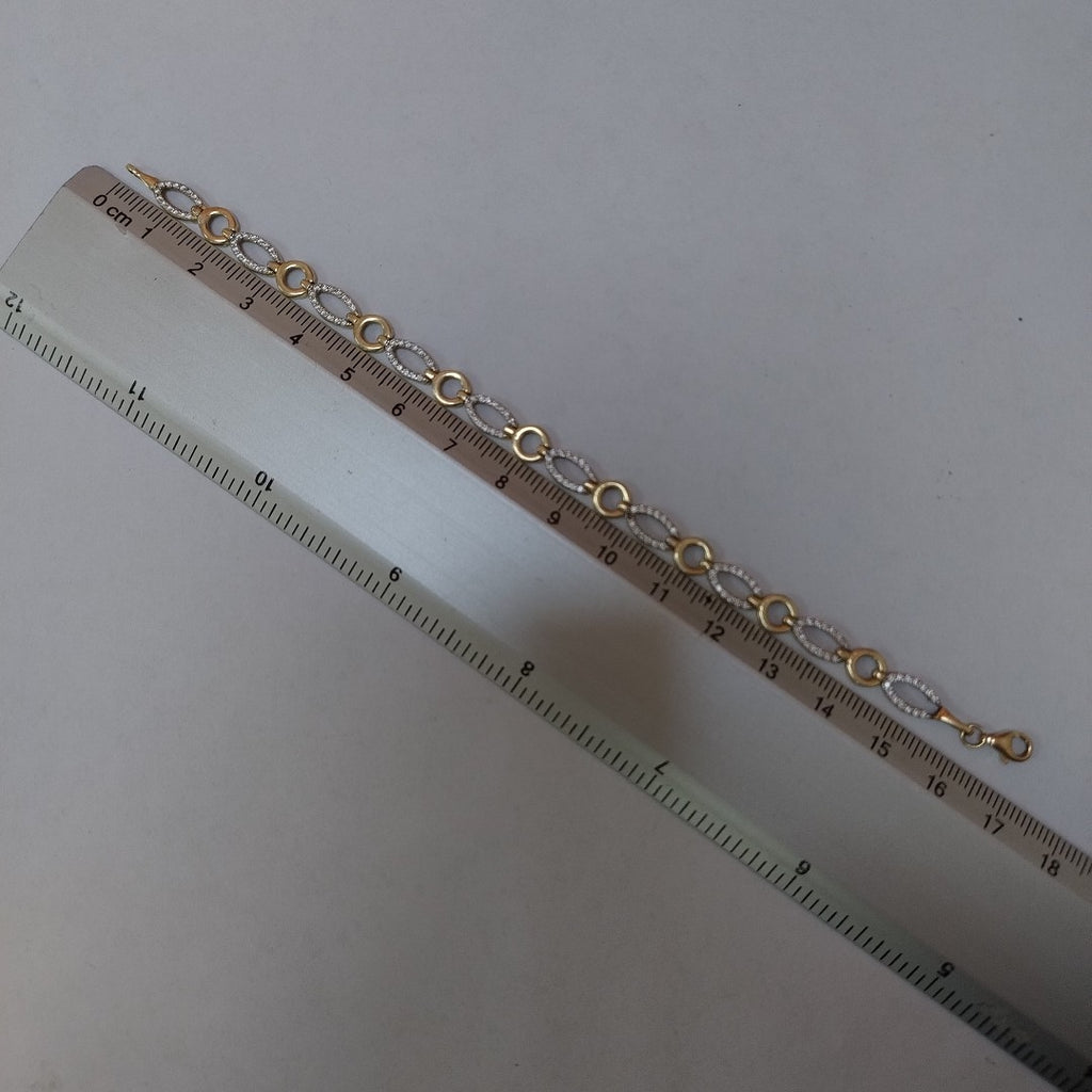 PULSERA ORO 10 K 5.4 GRMS (SEMINUEVO)
