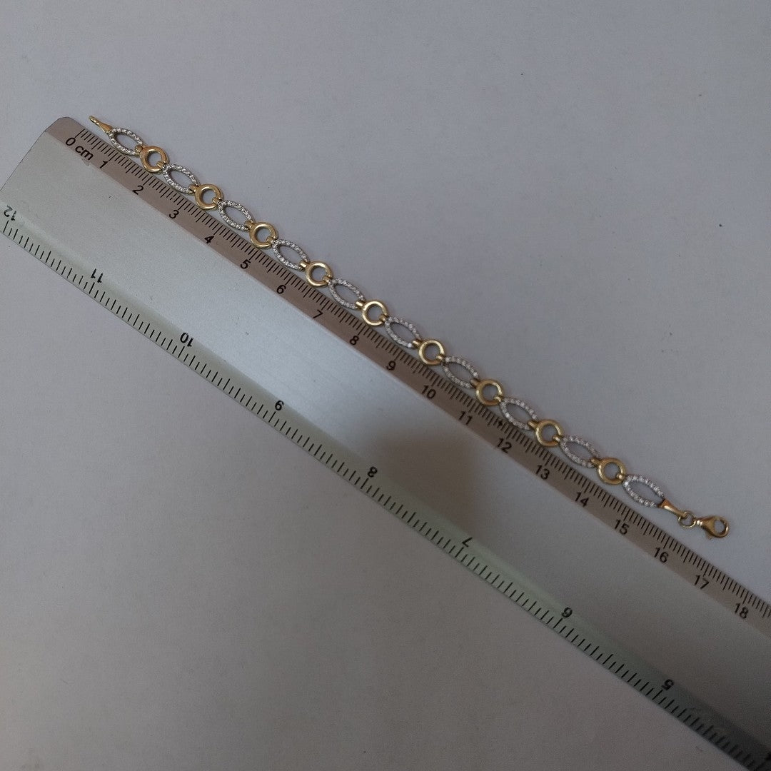 PULSERA ORO 10 K 5.4 GRMS (SEMINUEVO)