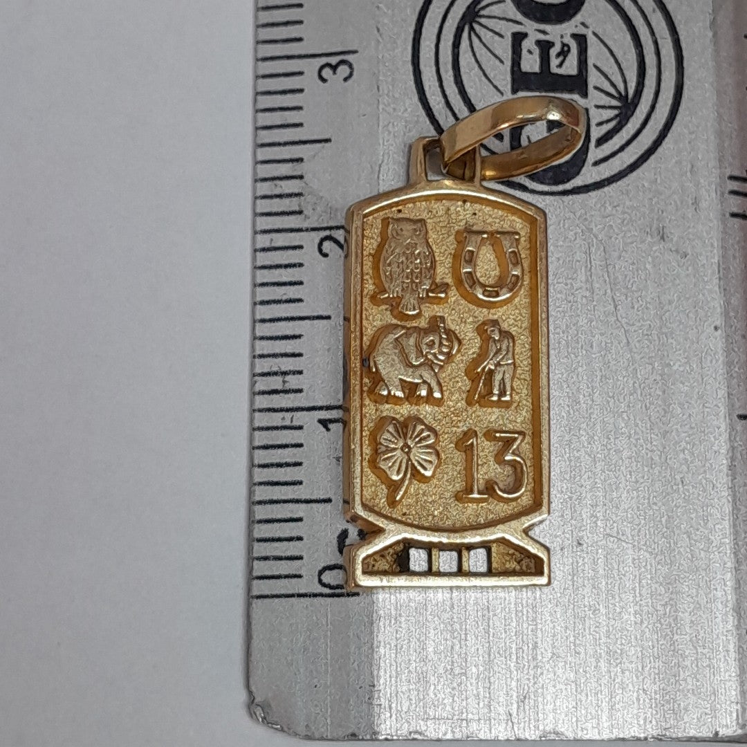 DIJE ORO 14 K 3.8 GRMS (SEMINUEVO)