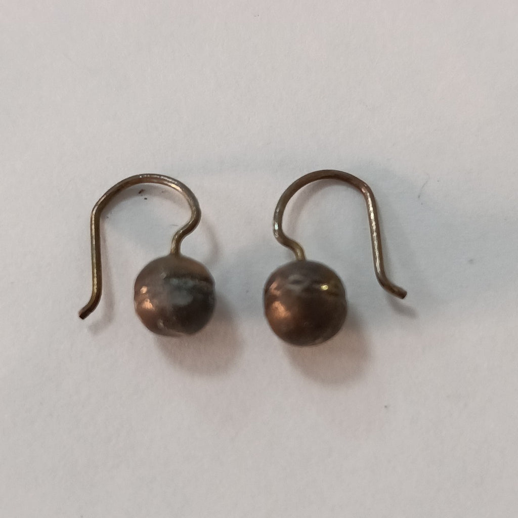 ARETES PAR ORO 8 K 0.7 GRMS (SEMINUEVO)