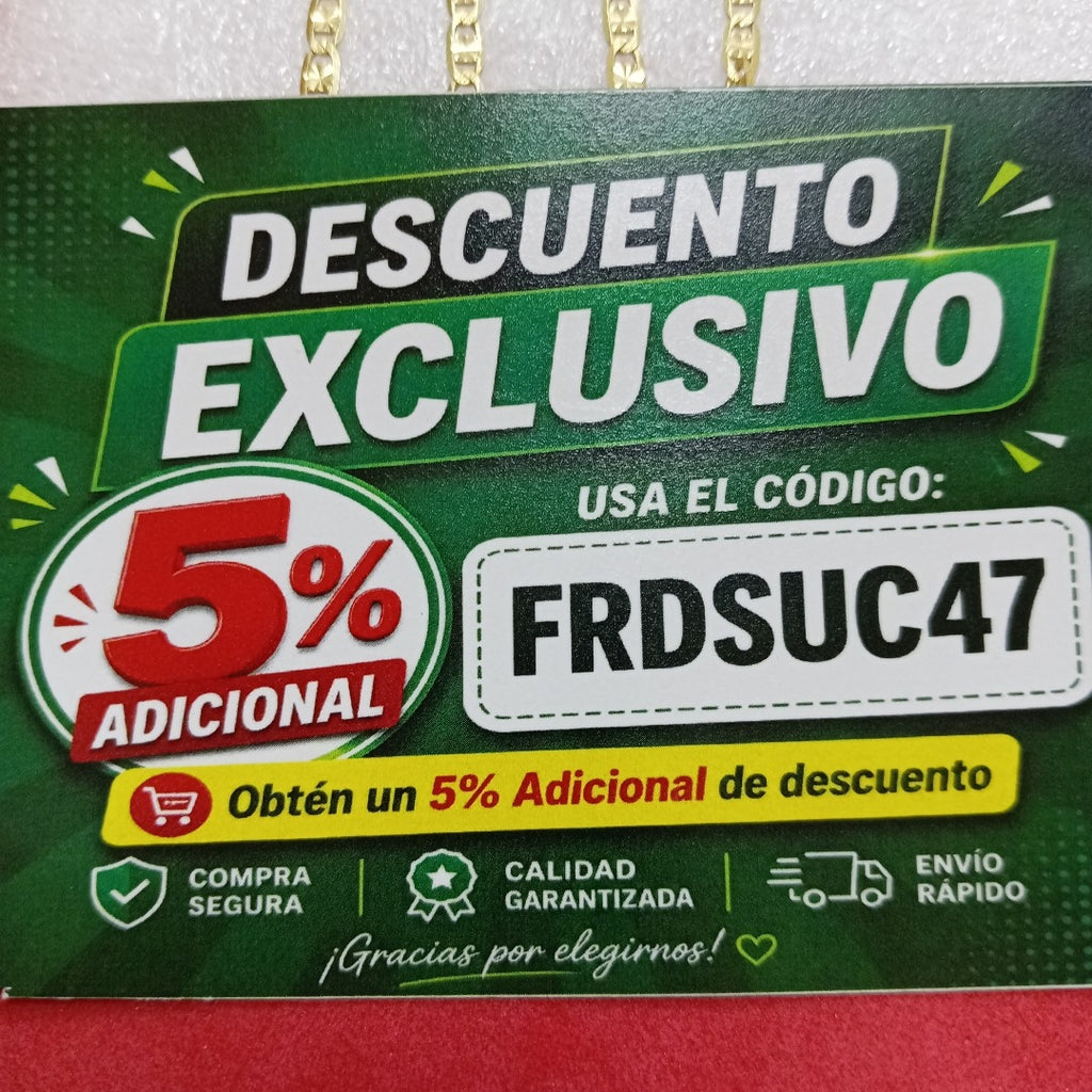 CADENA ORO 14 K 7.5 GRMS (SEMINUEVO)