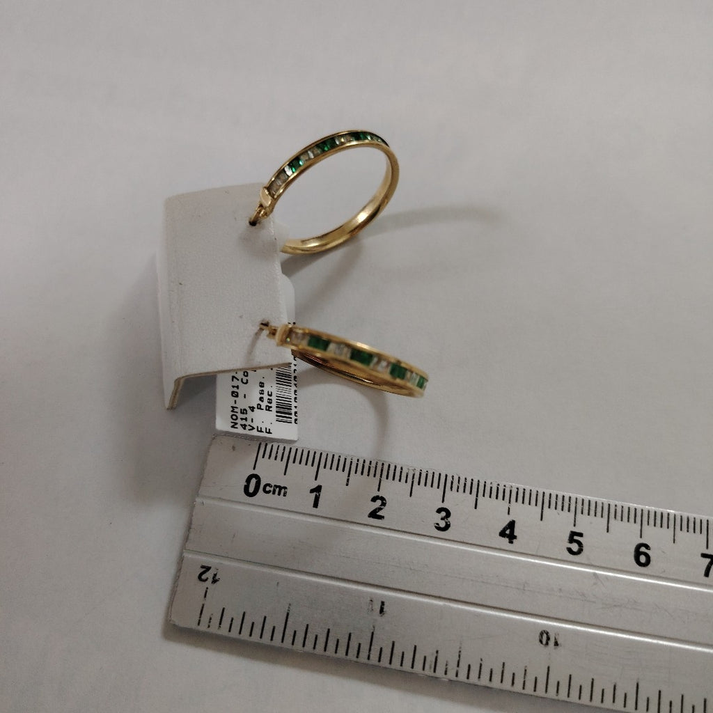 ARRACADAS PAR ORO 10 K 2.5 GRMS (SEMINUEVO)