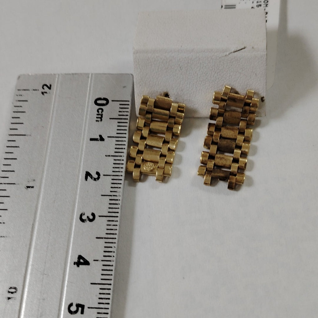 ARETES PAR ORO 14 K 3.5 GRMS (SEMINUEVO)