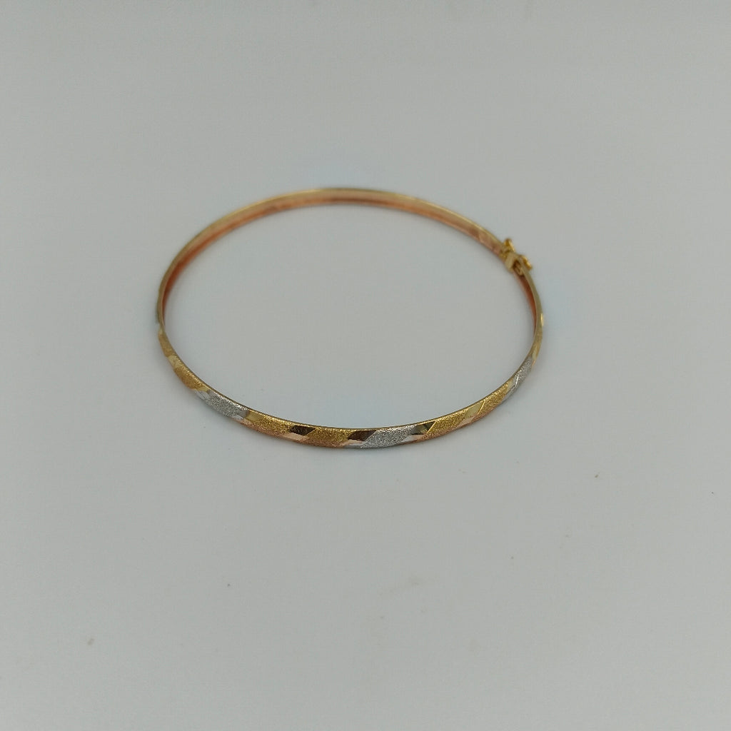PULSERA RIGIDA ORO 14 K 4.7 GRMS (SEMINUEVO)