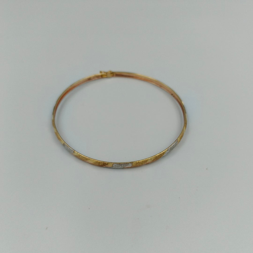 PULSERA RIGIDA ORO 14 K 4.7 GRMS (SEMINUEVO)