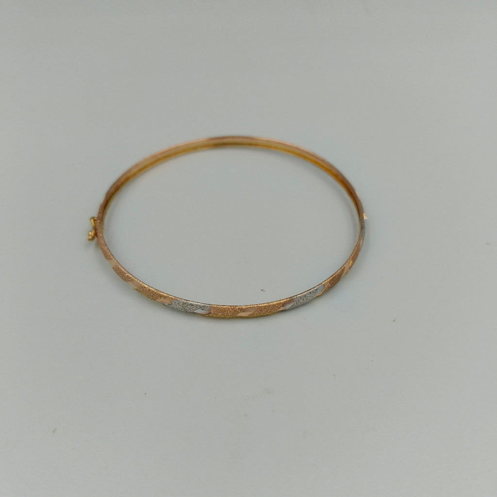 PULSERA RIGIDA ORO 14 K 4.6 GRMS (SEMINUEVO)