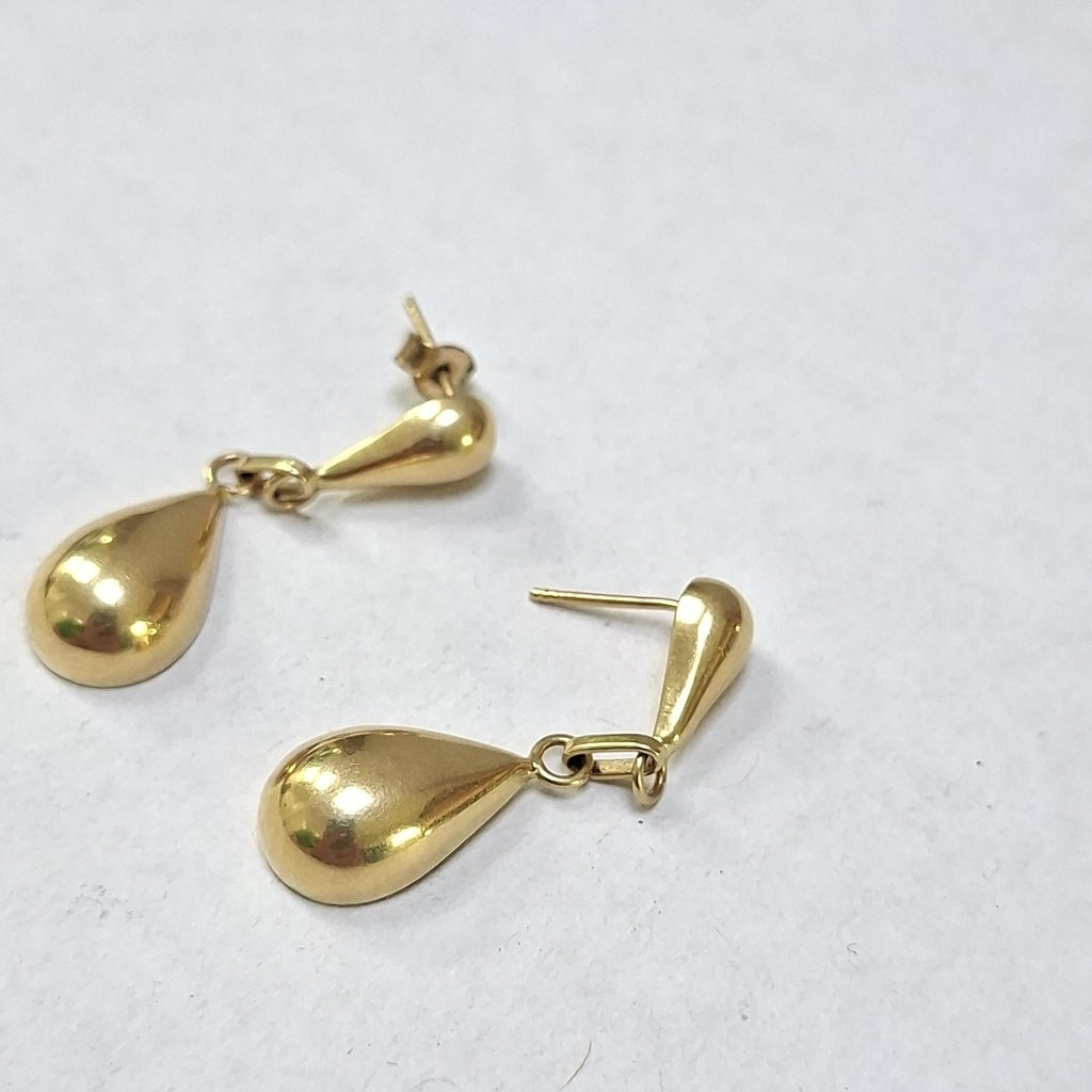 ARETES PAR ORO 14 K 4 GRMS (SEMINUEVO)