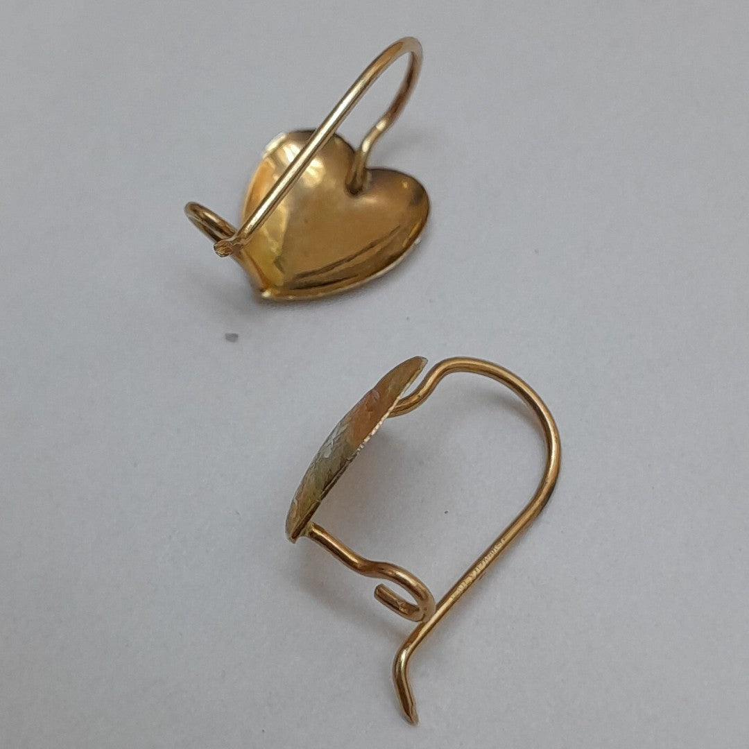 ARETES PAR ORO 10 K 0,90 GRMS (SEMINUEVO)