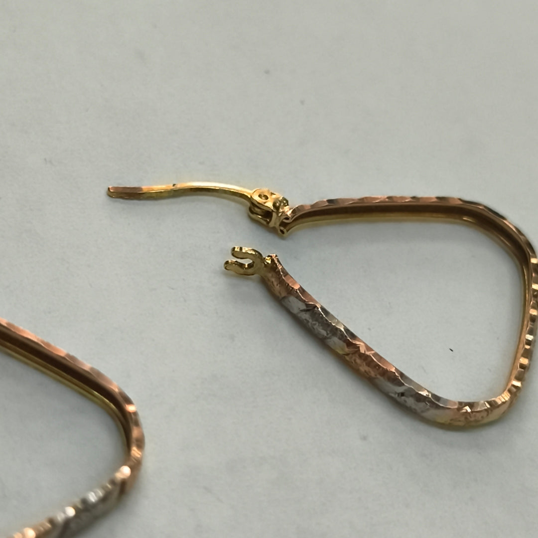 ARETES PAR ORO 10 K 2.2 GRMS (SEMINUEVO)