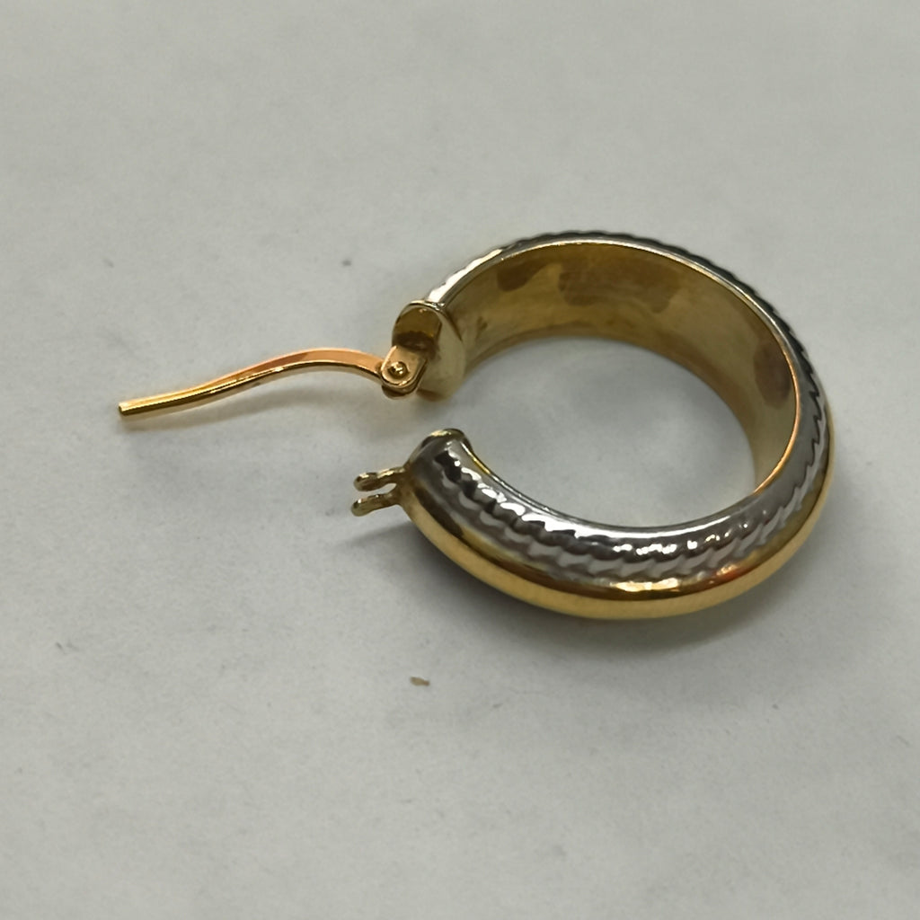 ARGOLLA ORO, ORO COMBINADO 14 K 2.9 GRMS (SEMINUEVO)