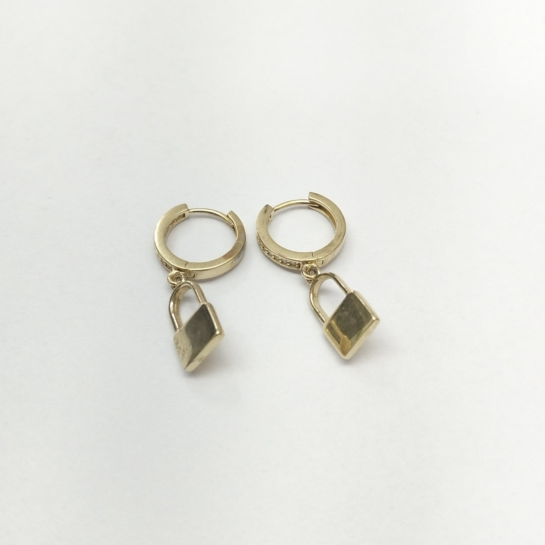 ARETES PAR ORO 14 K 2,70 GRMS (SEMINUEVO)