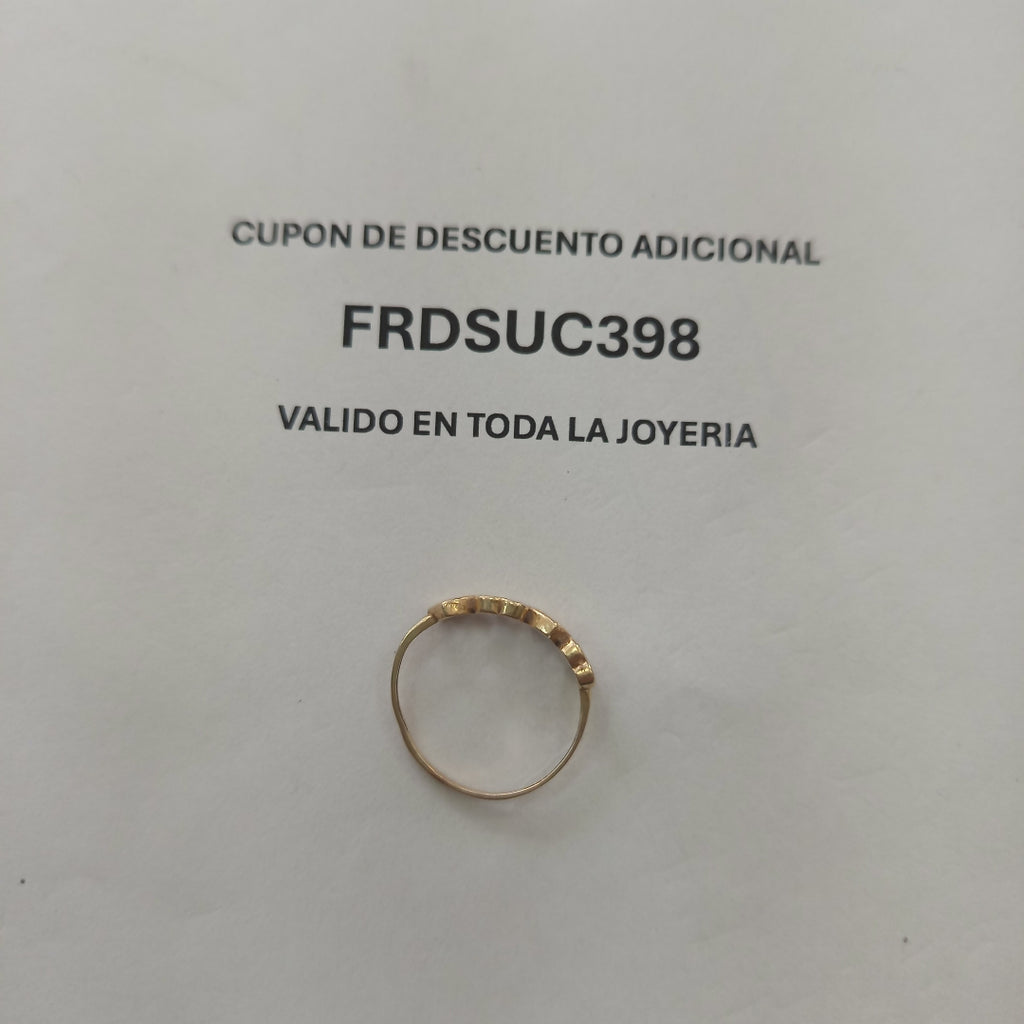 ANILLITO ORO 10 K 1,10 GRMS (SEMINUEVO)