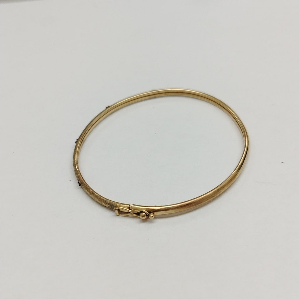 PULSERA RIGIDA ORO 10 K 3.9 GRMS (SEMINUEVO)