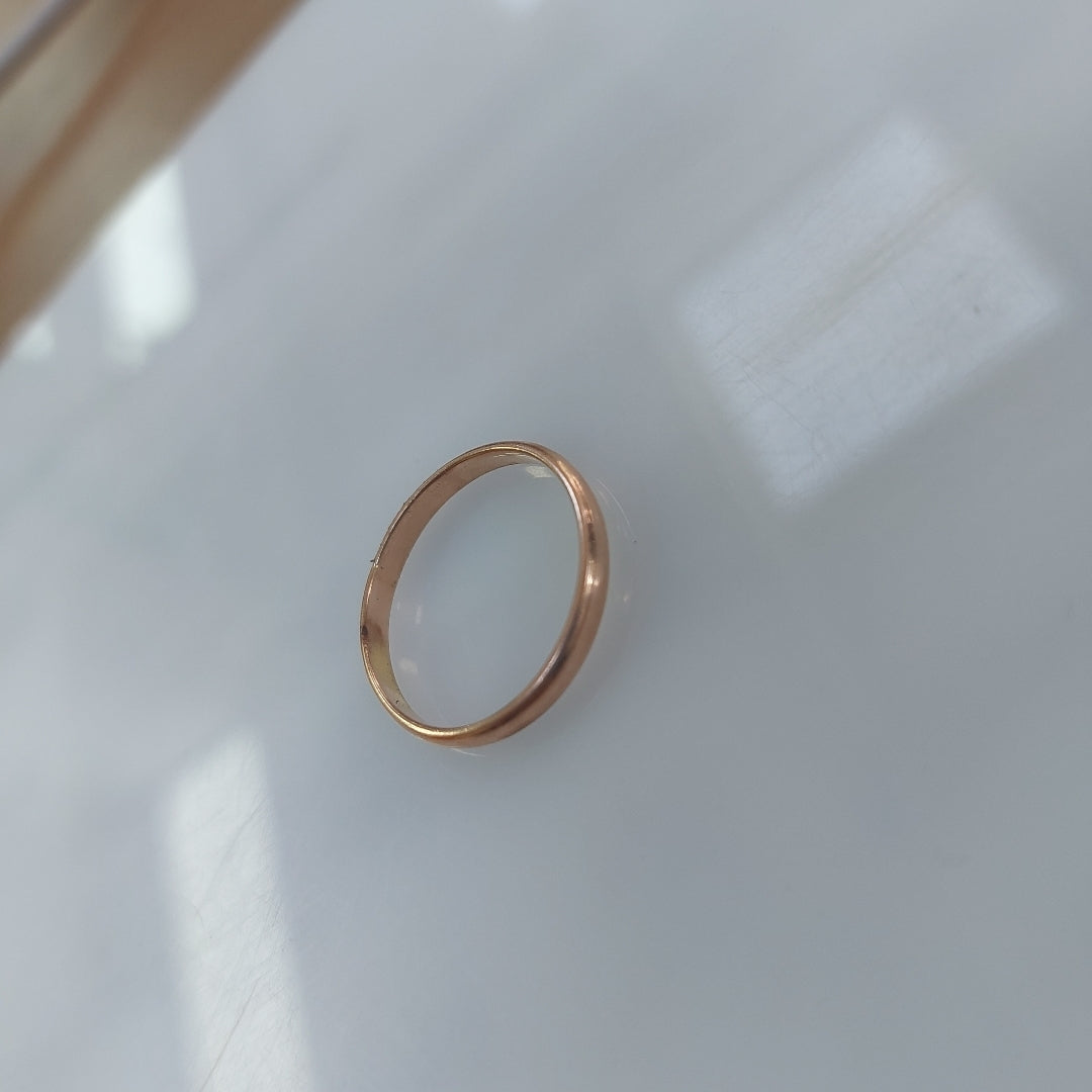 ARGOLLA ORO 10 K 1.8 GRMS (SEMINUEVO)
