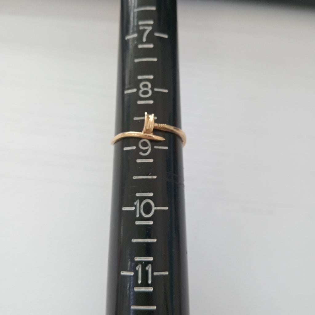 ANILLO ORO 10 K 1.1 GRMS (SEMINUEVO)