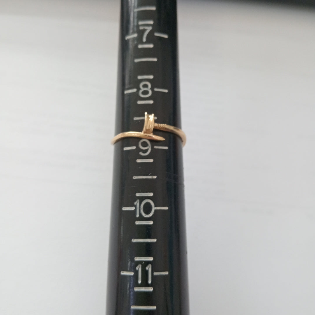 ANILLO ORO 10 K 1.1 GRMS (SEMINUEVO)
