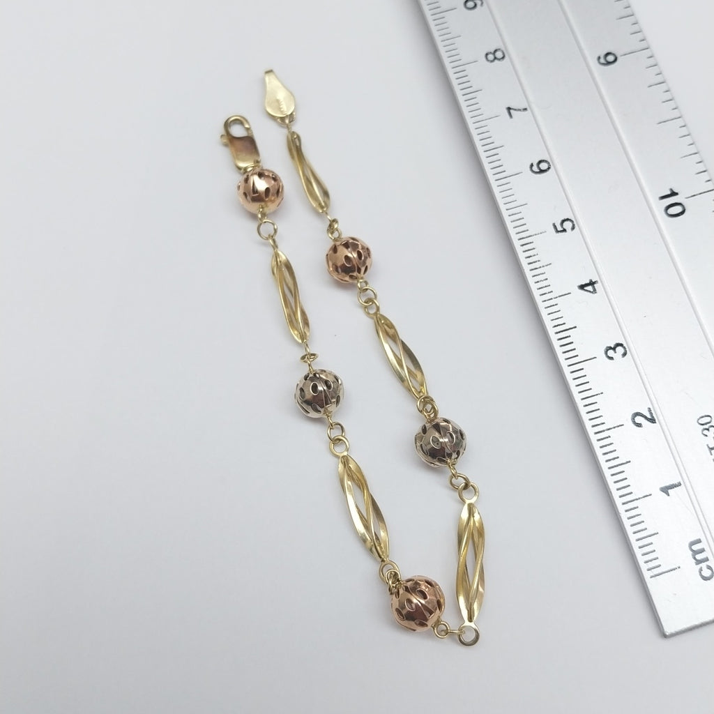PULSERA ORO 14 K 5.5 GRMS (SEMINUEVO)