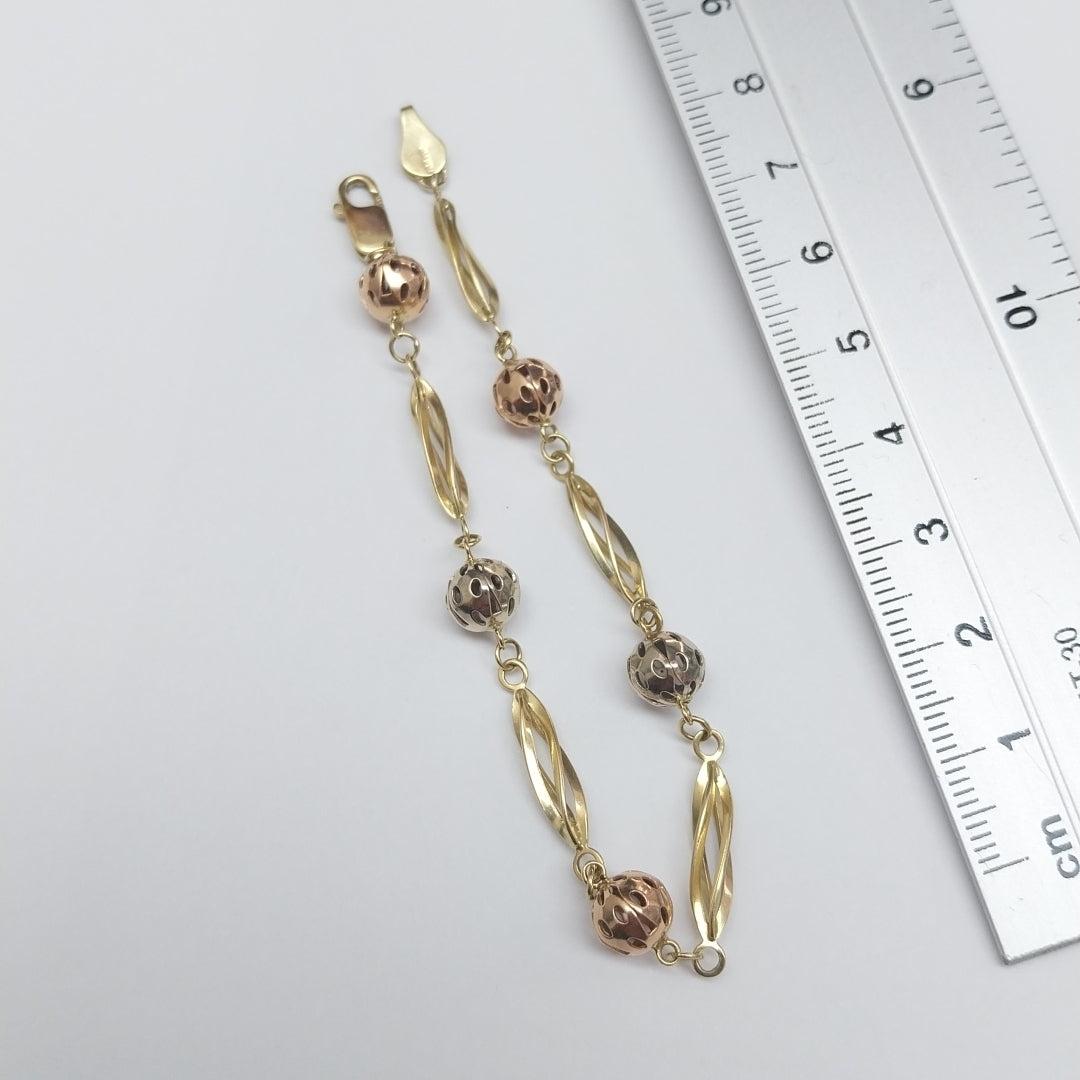 PULSERA ORO 14 K 5.5 GRMS (SEMINUEVO)