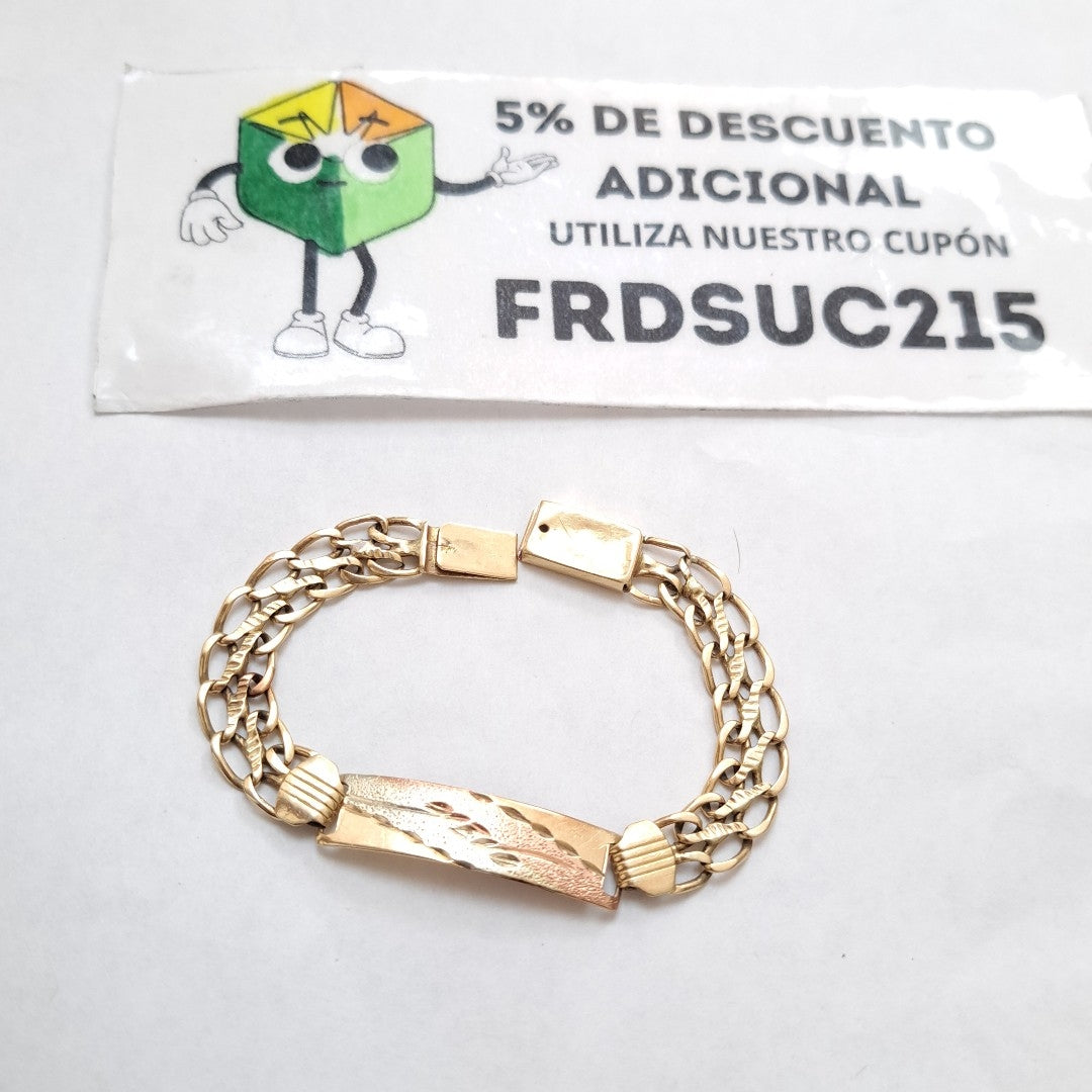 ESCLAVA ORO 10 K 6,60 GRMS (SEMINUEVO)