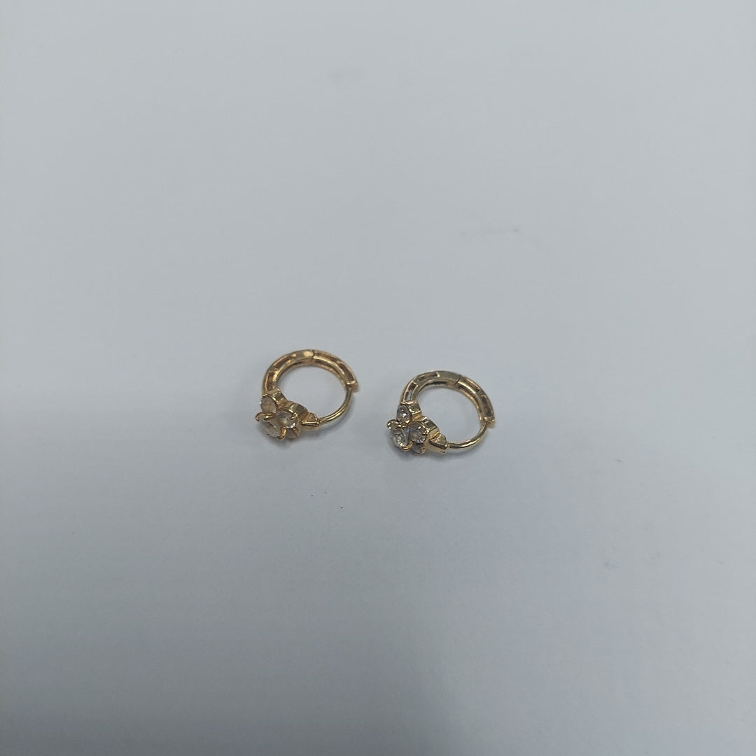 ARRACADAS PAR ORO 14 K 2,00 GRMS (SEMINUEVO)