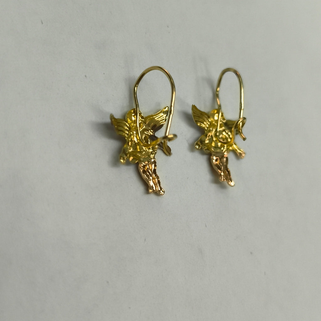 ARETES PAR ORO 14 K 1 GRMS (SEMINUEVO)