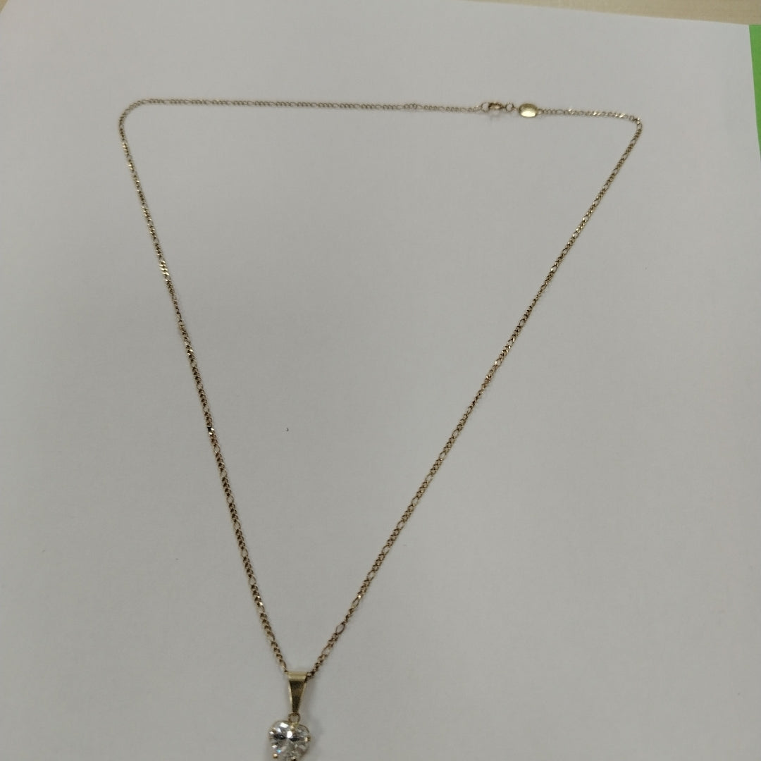 DIJE, GARGANTILLA ORO 10 K 1.9 GRMS (SEMINUEVO)