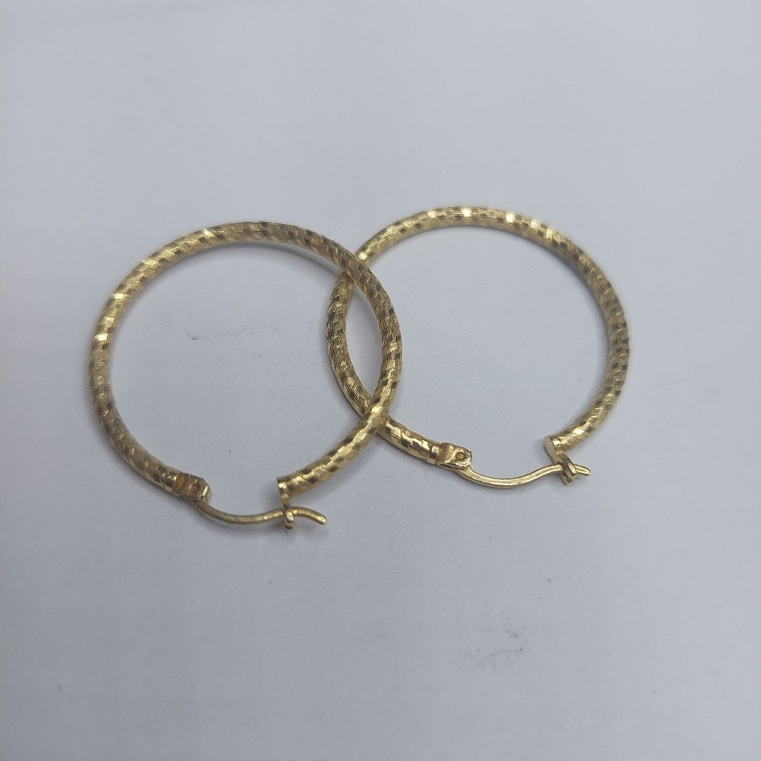 ARRACADAS PAR ORO 14 K 2,70 GRMS (SEMINUEVO)
