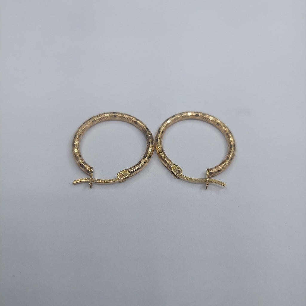 ARRACADAS PAR ORO 14 K 2,00 GRMS (SEMINUEVO)