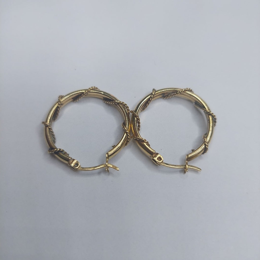 ARRACADAS PAR ORO 14 K 2,90 GRMS (SEMINUEVO)