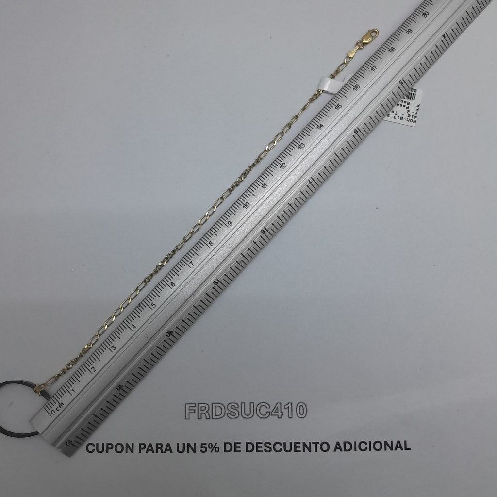 PULSERA ORO 14 K 2.3 GRMS (SEMINUEVO)