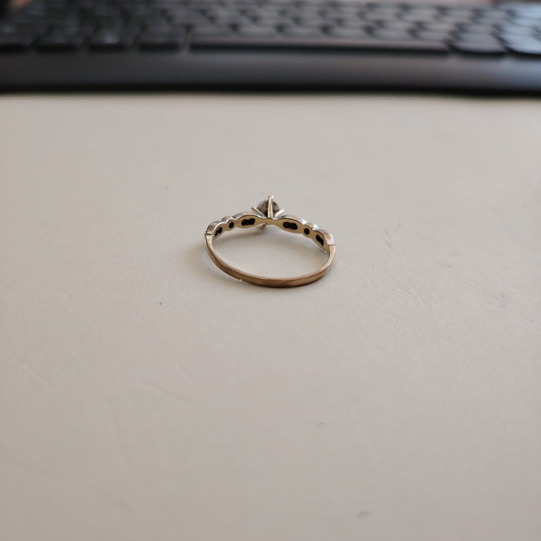 SOLITARIO ORO 14 K 1.9 GRMS (SEMINUEVO)