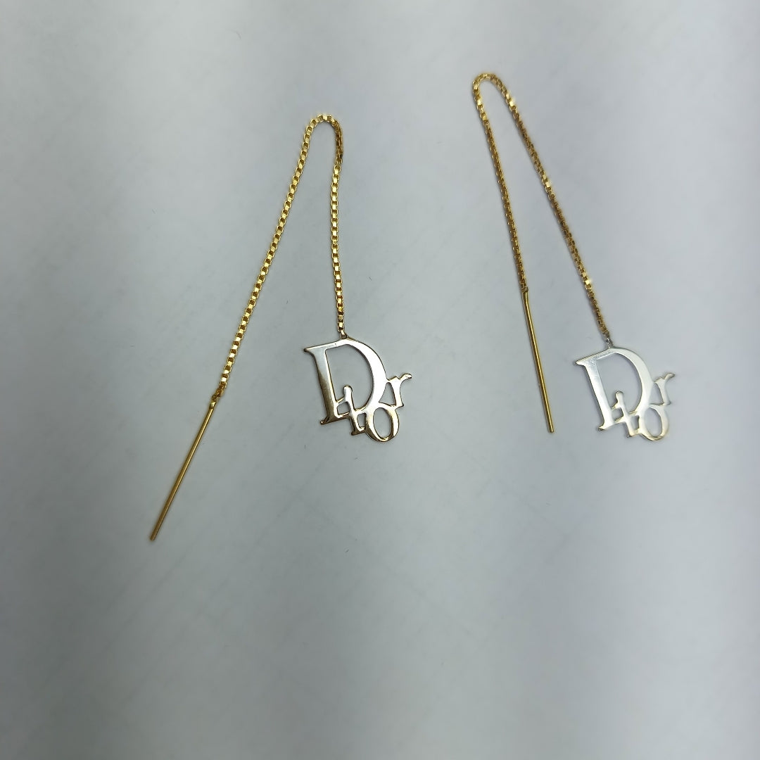 VIOLADORES PAR ORO, RODIADO 14 K 2.8 GRMS (SEMINUEVO)