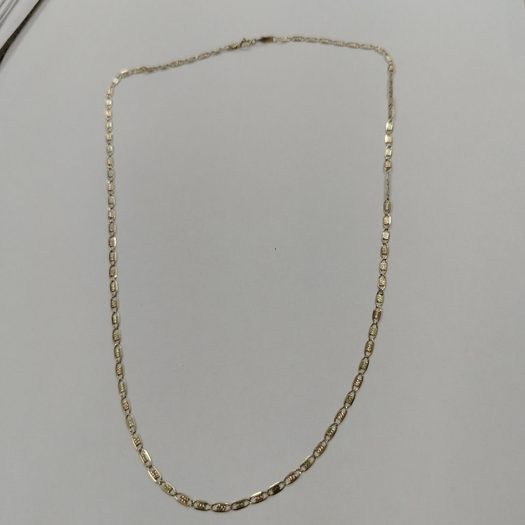 CADENA ORO, ORO COMBINADO 10 K 3.7 GRMS (SEMINUEVO)