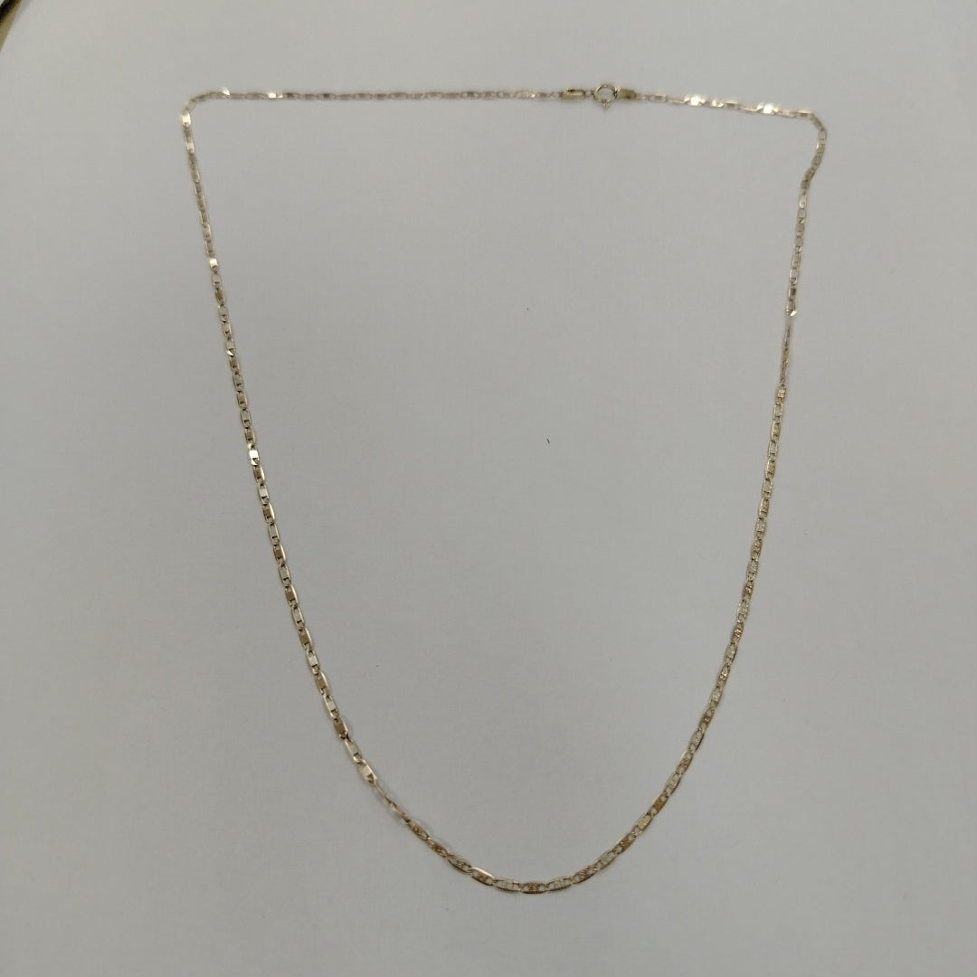 CADENA ORO, ORO COMBINADO 10 K 2 GRMS (SEMINUEVO)