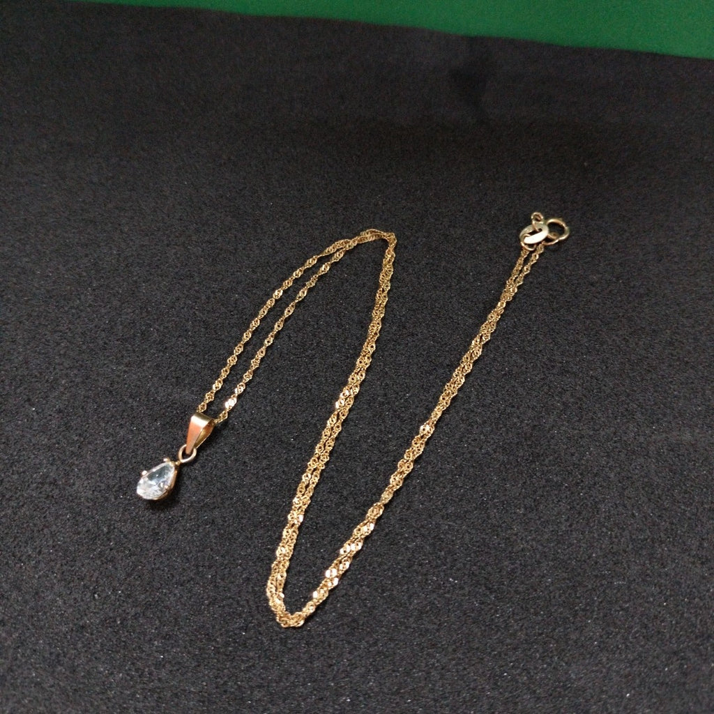 CADENA, DIJE ORO 10 K 1.5 GRMS (SEMINUEVO)