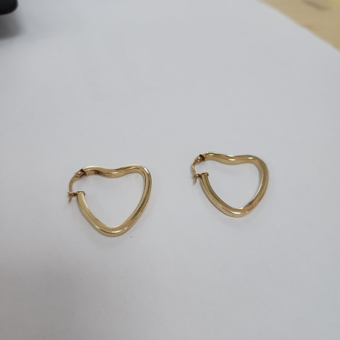 ARETES PAR ORO 14 K 2,50 GRMS (SEMINUEVO)