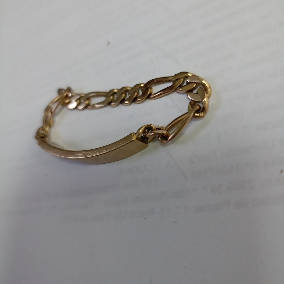 ESCLAVA ORO 10 K 7.8 GRMS (SEMINUEVO)
