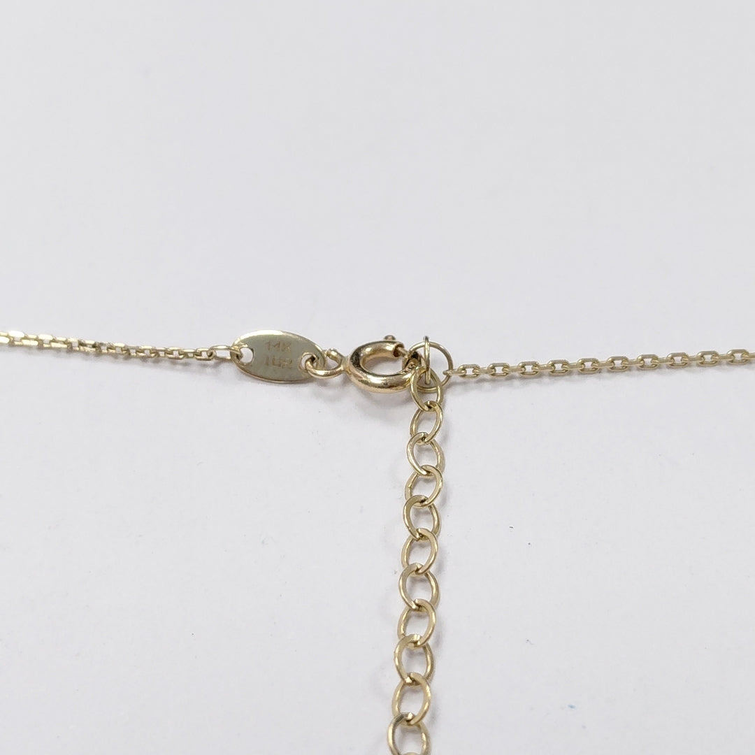 GARGANTILLA ORO 14 K 2.9 GRMS (SEMINUEVO)