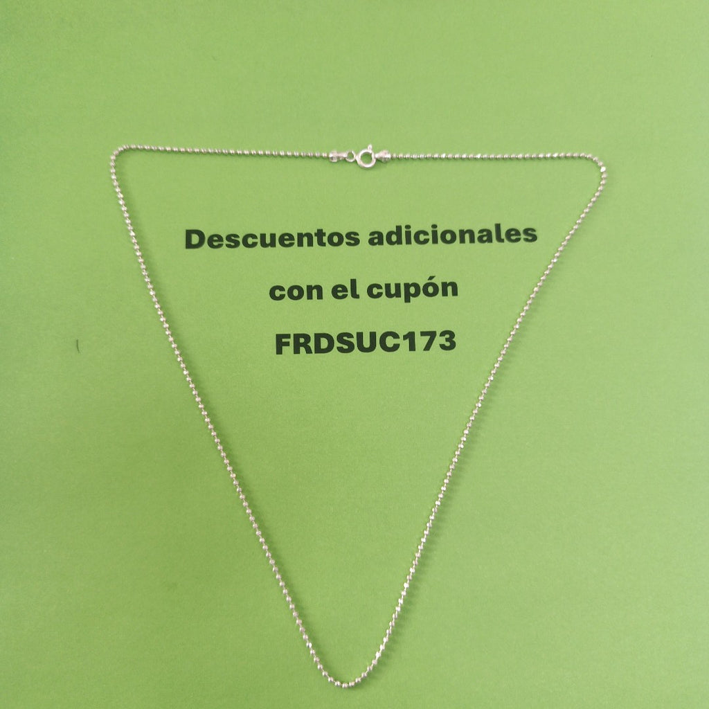 CADENA PLATA 2.7 GRMS (SEMINUEVO)