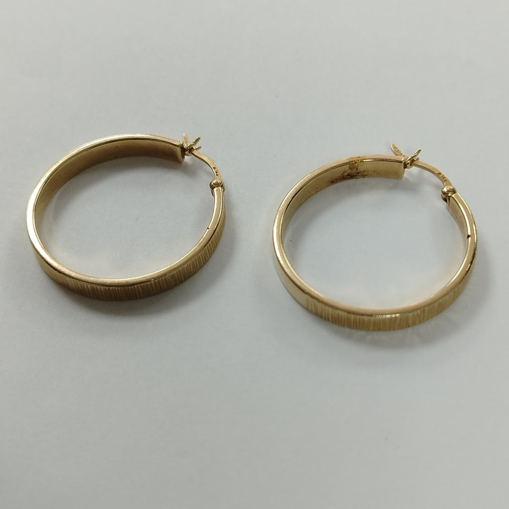 ARRACADAS PAR ORO 14 K 3.6 GRMS (SEMINUEVO)