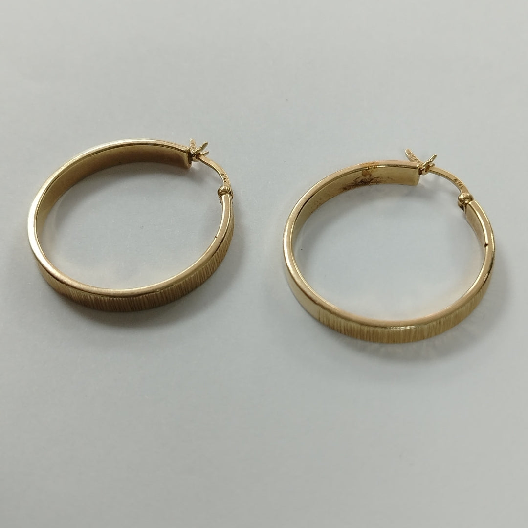 ARRACADAS PAR ORO 14 K 3.6 GRMS (SEMINUEVO)