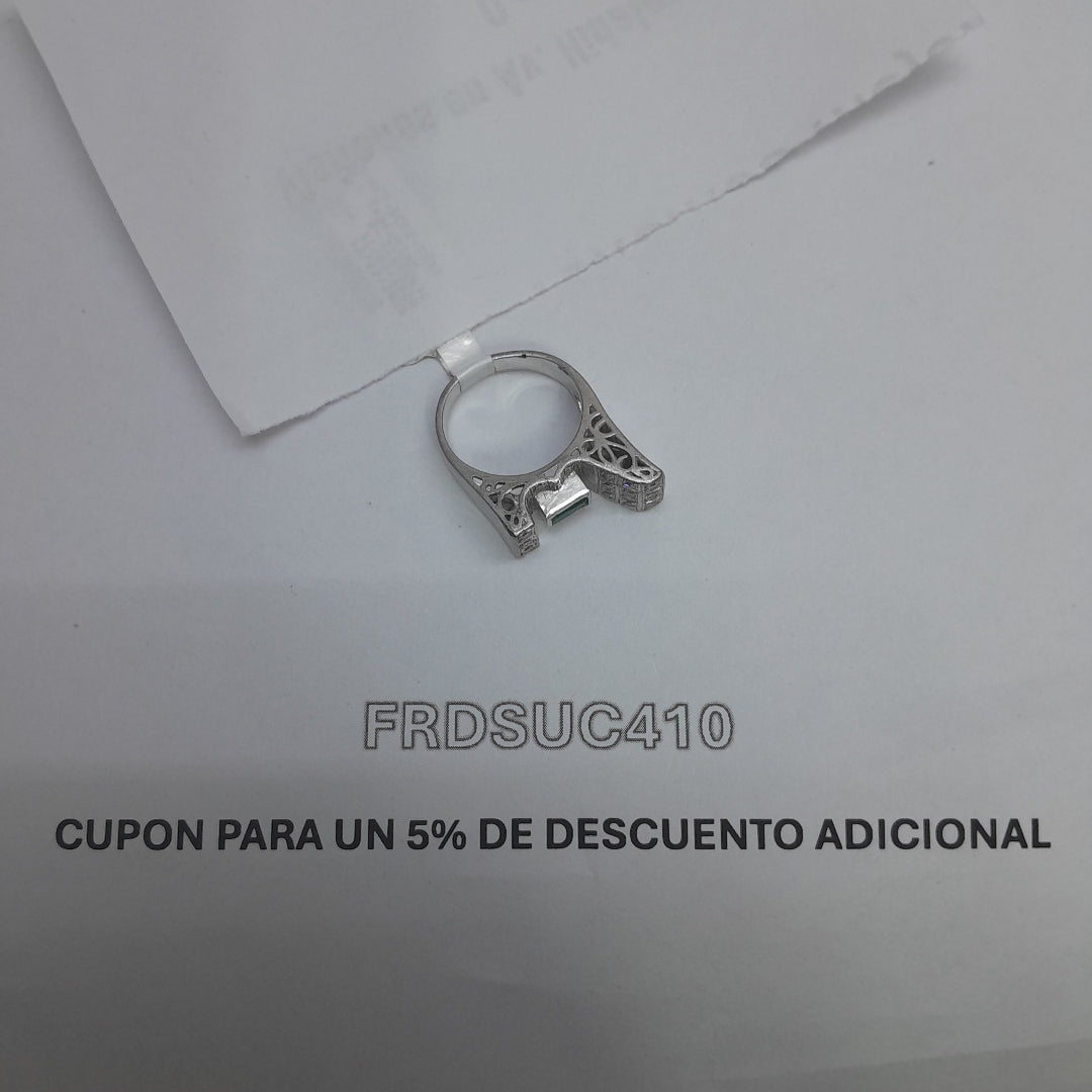 ANILLITO ORO BLANCO 18 K 7.5 GRMS (SEMINUEVO)