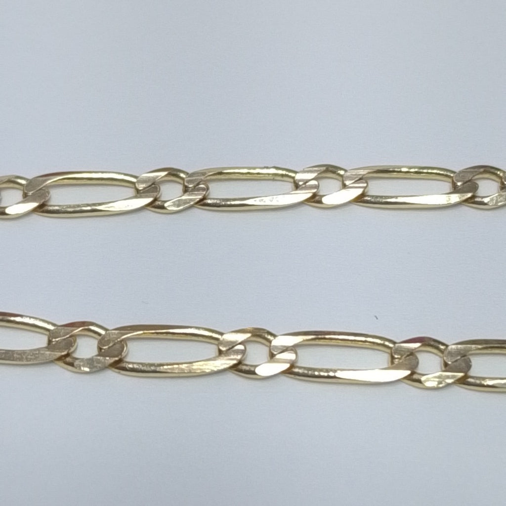 PULSERAS 1X1 ORO 14K 18 CM 2.7 GR (NUEVO)
