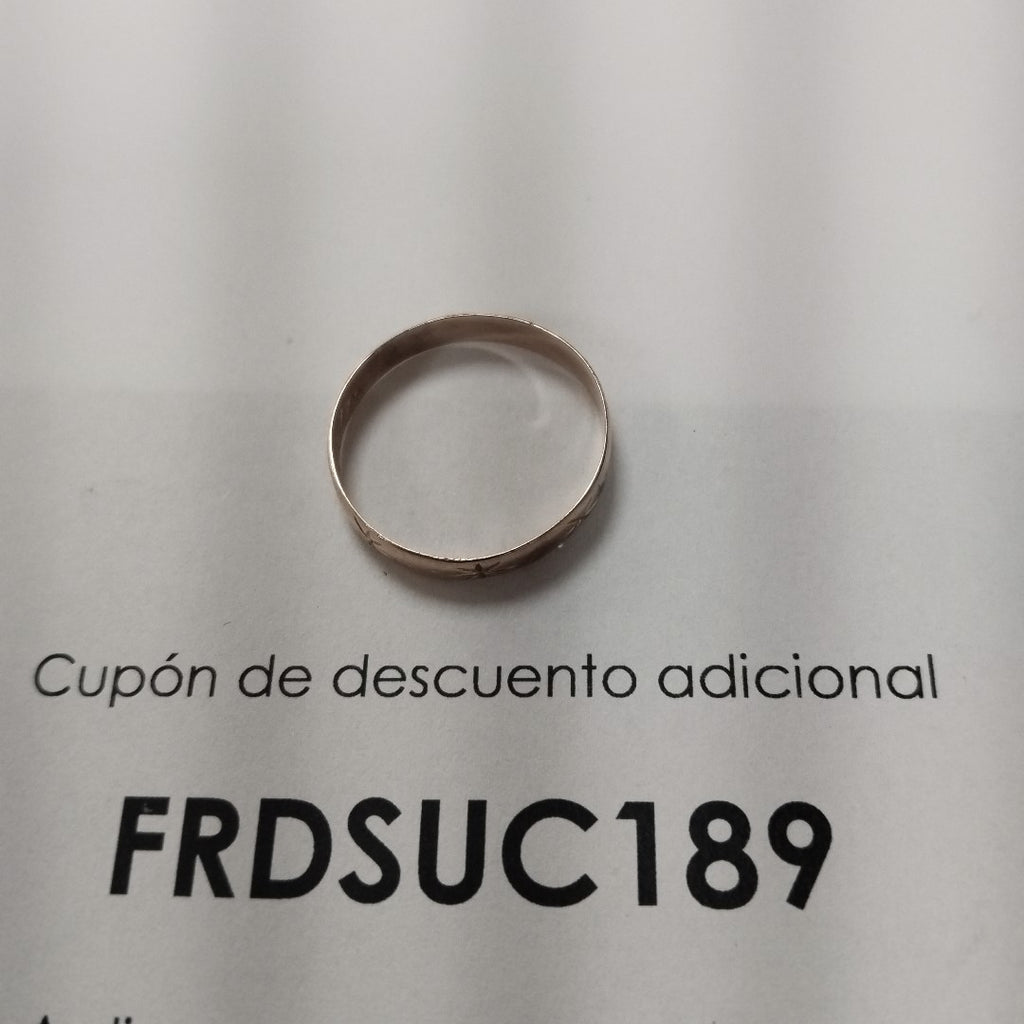 ARGOLLA ORO 8 K 1.4 GRMS (SEMINUEVO)
