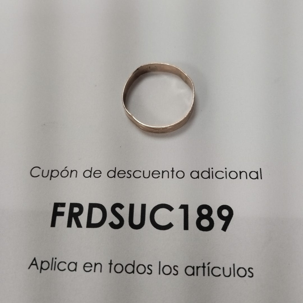 ARGOLLA ORO 8 K 1.2 GRMS (SEMINUEVO)