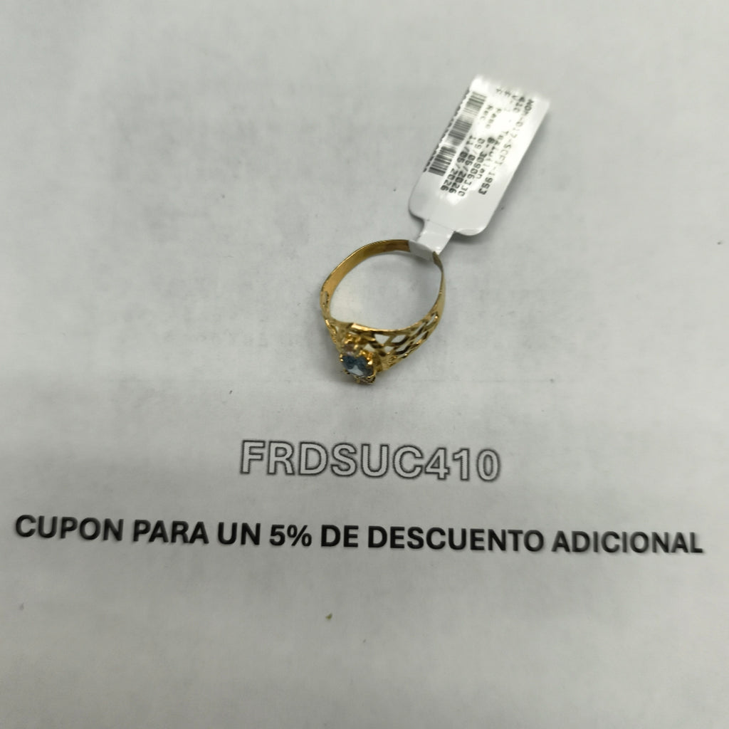 ANILLITO ORO 14 K 2.5 GRMS (SEMINUEVO)
